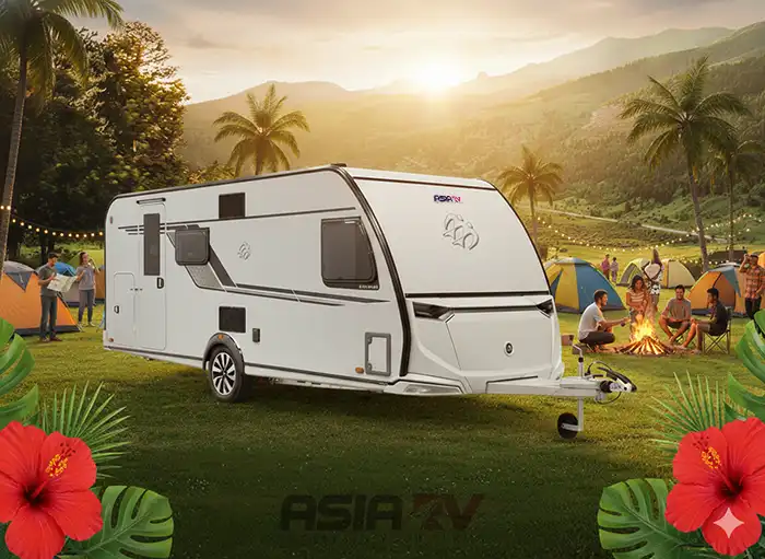 Discover the essence of luxury and freedom with the Suedwind caravan